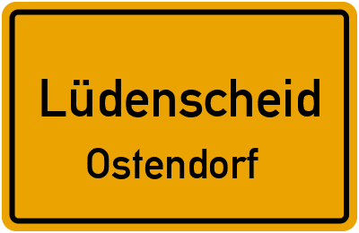 Straßenverzeichnis Lüdenscheid Ostendorf