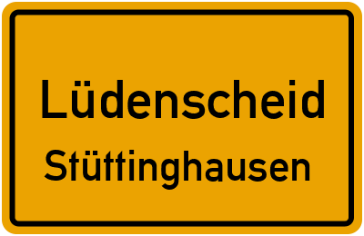 Straßenverzeichnis Lüdenscheid Stüttinghausen
