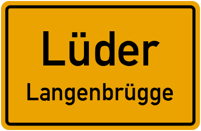 Straßenverzeichnis Lüder Langenbrügge
