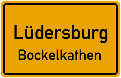 Straßenverzeichnis Lüdersburg Bockelkathen