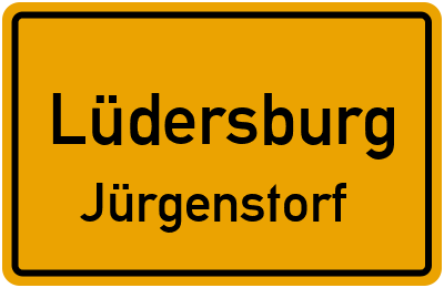 Straßenverzeichnis Lüdersburg Jürgenstorf