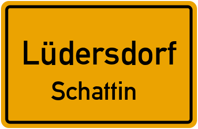 Straßenverzeichnis Lüdersdorf Schattin