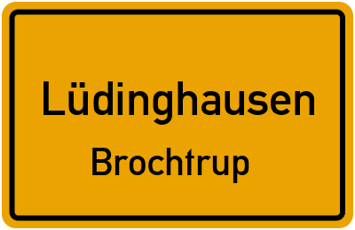 Straßenverzeichnis Lüdinghausen Brochtrup