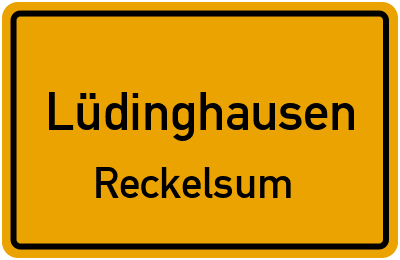 Straßenverzeichnis Lüdinghausen Reckelsum