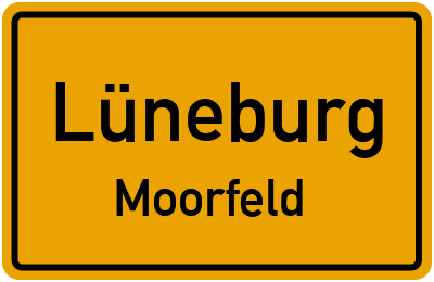 Straßenverzeichnis Lüneburg Moorfeld