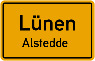 Straßenverzeichnis Lünen Alstedde