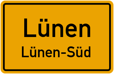 Straßenverzeichnis Lünen Lünen-Süd
