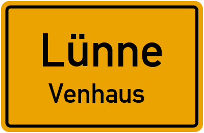 Straßenverzeichnis Lünne Venhaus