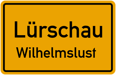 Straßenverzeichnis Lürschau Wilhelmslust