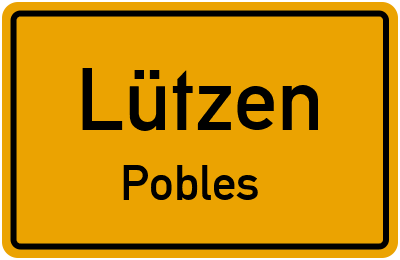 Straßenverzeichnis Lützen Pobles