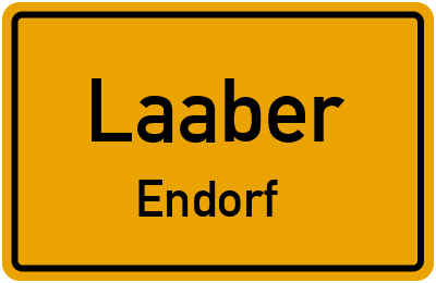 Straßenverzeichnis Laaber Endorf