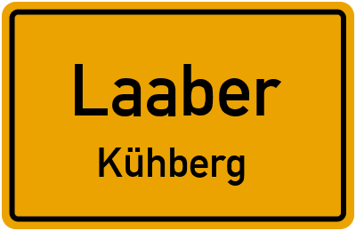 Straßenverzeichnis Laaber Kühberg