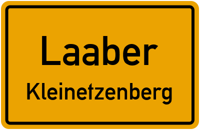 Straßenverzeichnis Laaber Kleinetzenberg