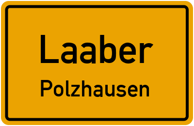 Straßenverzeichnis Laaber Polzhausen