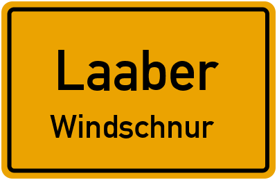 Straßenverzeichnis Laaber Windschnur