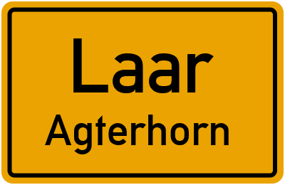 Straßenverzeichnis Laar Agterhorn