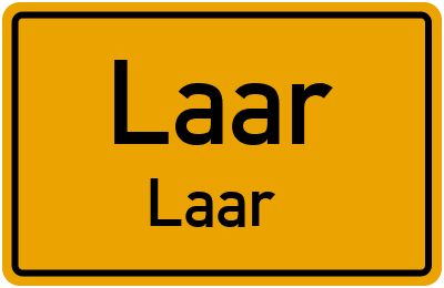 Straßenverzeichnis Laar Laar