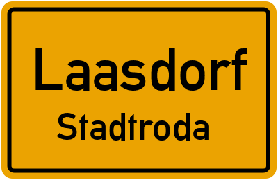 Straßenverzeichnis Laasdorf Stadtroda