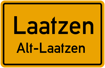 Ortsschild Laatzen Alt-Laatzen