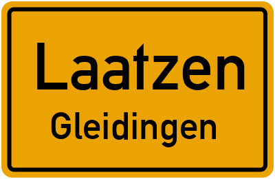 Straßenverzeichnis Laatzen Gleidingen