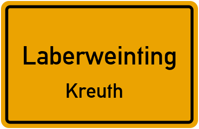Straßenverzeichnis Laberweinting Kreuth