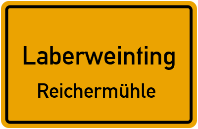Straßenverzeichnis Laberweinting Reichermühle