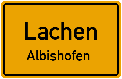 Straßenverzeichnis Lachen Albishofen