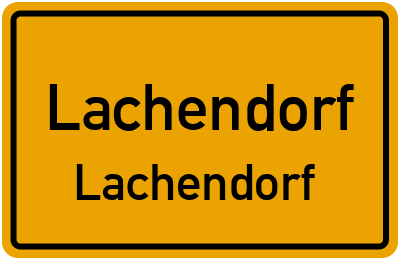 Ortsschild Lachendorf Lachendorf