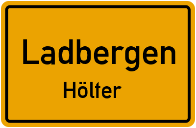 Straßenverzeichnis Ladbergen Hölter