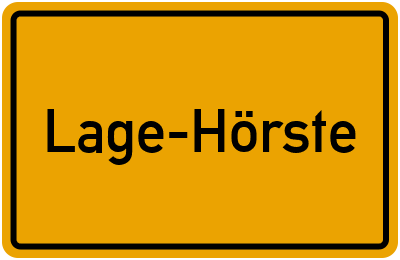 Branchenbuch Lage-Hörste, Nordrhein-Westfalen