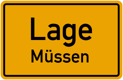Straßenverzeichnis Lage Müssen