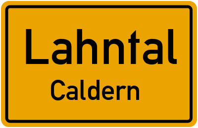 Straßenverzeichnis Lahntal Caldern