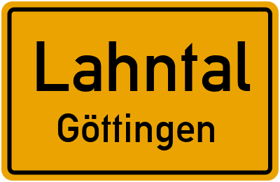Straßenverzeichnis Lahntal Göttingen
