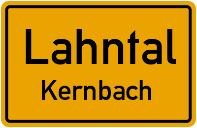 Straßenverzeichnis Lahntal Kernbach