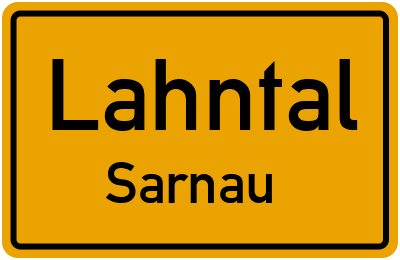 Straßenverzeichnis Lahntal Sarnau