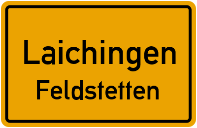 Straßenverzeichnis Laichingen Feldstetten