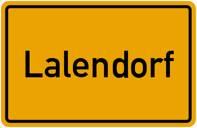Lalendorf in Mecklenburg-Vorpommern