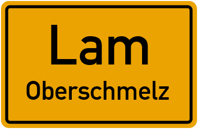 Straßenverzeichnis Lam Oberschmelz
