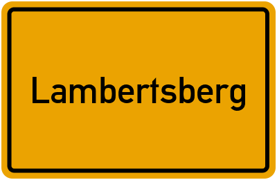 onlinestreet Branchenbuch für Lambertsberg