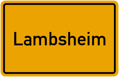 Lambsheim in Rheinland-Pfalz