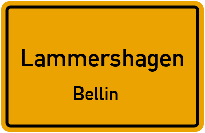 Straßenverzeichnis Lammershagen Bellin