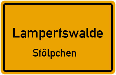 Straßenverzeichnis Lampertswalde Stölpchen