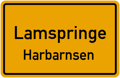 Straßenverzeichnis Lamspringe Harbarnsen