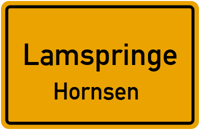 Straßenverzeichnis Lamspringe Hornsen