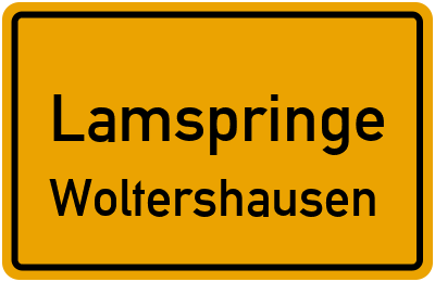 Straßenverzeichnis Lamspringe Woltershausen