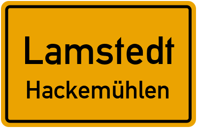 Straßenverzeichnis Lamstedt Hackemühlen