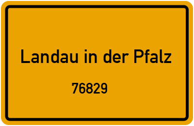 76829 Landau in der Pfalz