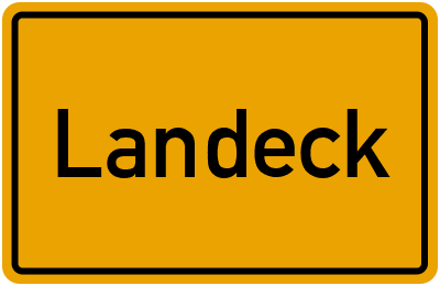 Branchenbuch Landeck, Baden-Württemberg