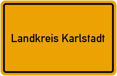 Landkreis Karlstadt