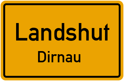 Straßenverzeichnis Landshut Dirnau